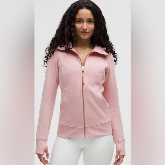 lululemon athletica Tops - Lululemon Full-Zip Hoodie in Pink Haze